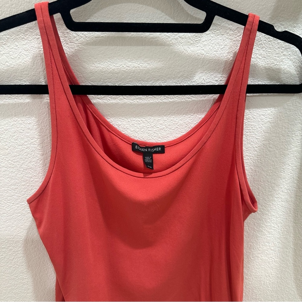 Eileen fisher silk tank size M
